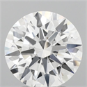 Del inventario de diamantes de laboratorio, 2.51 quilates, Redondo , Color E, claridad VVS2 y certificado IGI