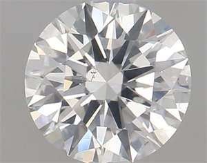Picture of Natural Diamond 0.54 Carats, Round with Excellent Cut, G Color, SI1 Clarity and Certified by GIA
