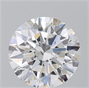 Natural Diamond 1.06 Carats, Round with Excellent Cut, F Color, SI1 Clarity and Certified by GIA
