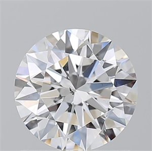 Picture of Natural Diamond 1.06 Carats, Round with Excellent Cut, F Color, SI1 Clarity and Certified by GIA