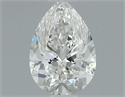 Natural Diamond 0.40 Carats, Pear with  Cut, G Color, VS1 Clarity and Certified by GIA