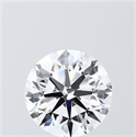 Lab Grown Diamond 2.01 Carats, Round with Excellent Cut, D Color, VVS1 Clarity and Certified by IGI