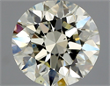 Diamante Natural 1.50 quilates, Redondo , Color L, claridad VS2 y certificado HRD