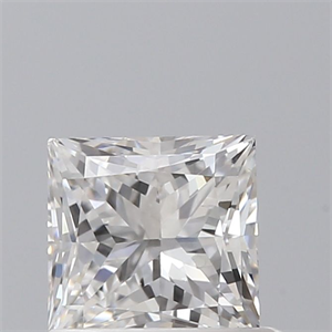 Picture of Natural Diamond 0.80 Carats, Princess with  Cut, E Color, VS2 Clarity and Certified by GIA