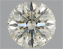 Natural Diamond 0.71 Carats, Round with Excellent Cut, M Color, SI1 Clarity and Certified by GIA