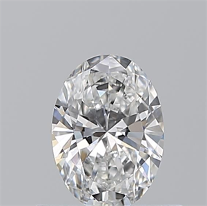 Picture of Natural Diamond 0.50 Carats, Oval with  Cut, E Color, VS2 Clarity and Certified by GIA
