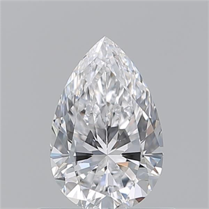 Picture of Natural Diamond 0.70 Carats, Pear with  Cut, D Color, VS1 Clarity and Certified by GIA
