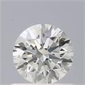 Diamante Natural 0.53 quilates, Redondo , Color H, claridad VS1 y certificado IGI