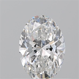 Picture of Natural Diamond 0.50 Carats, Oval with  Cut, F Color, VVS1 Clarity and Certified by GIA