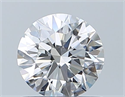 Natural Diamond 0.70 Carats, Round with Excellent Cut, F Color, VVS2 Clarity and Certified by GIA