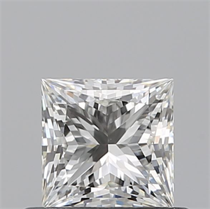 Foto Diamante Natural 0.51 quilates, Princesa , Color H, claridad VVS2 y certificado GIA de