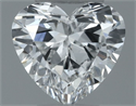 Natural Diamond 0.30 Carats, Heart with  Cut, F Color, VS2 Clarity and Certified by GIA