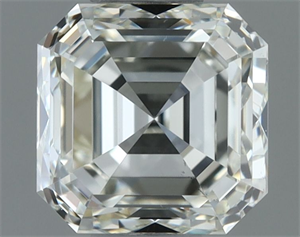 Picture of Natural Diamond 1.01 Carats, Asscher with  Cut, J Color, VS1 Clarity and Certified by IGI