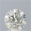 Natural Diamond 1.50 Carats, Round with Very Good Cut, M Color, I1 Clarity and Certified by GIA
