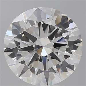 Picture of Lab Grown Diamond 4.52 Carats, Round with Excellent Cut, E Color, VS1 Clarity and Certified by IGI
