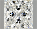Natural Diamond 1.01 Carats, Princess with  Cut, I Color, VS1 Clarity and Certified by GIA