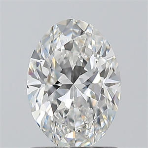 Picture of Natural Diamond 1.01 Carats, Oval with  Cut, F Color, VVS2 Clarity and Certified by GIA