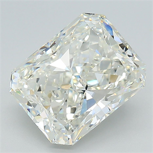 Foto Diamante Natural 4.01 quilates, Radiante , Color J, claridad VVS2 y certificado GIA de