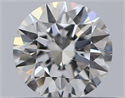 Natural Diamond 0.41 Carats, Round with Excellent Cut, G Color, IF Clarity and Certified by GIA