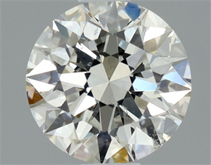 Picture of Natural Diamond 0.64 Carats, Round with Excellent Cut, I Color, SI2 Clarity and Certified by GIA