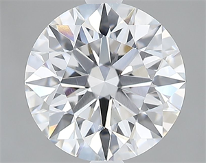 Picture of Lab Grown Diamond 2.32 Carats, Round with Excellent Cut, E Color, VS1 Clarity and Certified by GIA