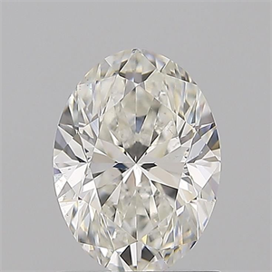 Picture of Natural Diamond 1.20 Carats, Oval with  Cut, H Color, SI1 Clarity and Certified by GIA