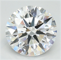Del inventario de diamantes de laboratorio, 3.09 quilates, Redondo , Color D, claridad IF y certificado IGI
