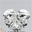 Natural Diamond 2.01 Carats, Heart with  Cut, H Color, VS2 Clarity and Certified by GIA