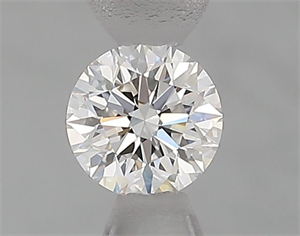Foto Diamante Natural 0.42 quilates, Redondo , Color F, claridad VS1 y certificado GIA de