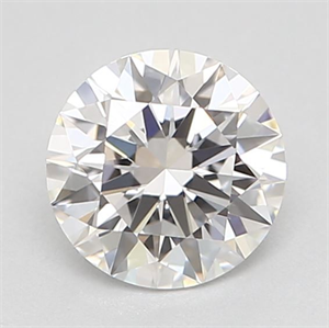 Picture of Natural Diamond 0.40 Carats, Round with Excellent Cut, D Color, VVS2 Clarity and Certified by GIA