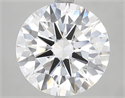 Lab Grown Diamond 5.02 Carats, Round with Ideal Cut, E Color, VVS2 Clarity and Certified by IGI