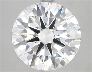 Picture of Lab Grown Diamond 5.02 Carats, Round with Ideal Cut, E Color, VVS2 Clarity and Certified by IGI