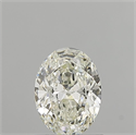 Natural Diamond 0.90 Carats, Oval with  Cut, J Color, VS1 Clarity and Certified by GIA