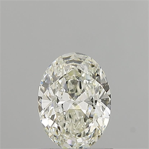 Picture of Natural Diamond 0.90 Carats, Oval with  Cut, J Color, VS1 Clarity and Certified by GIA