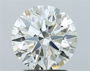 Foto Diamante Natural 2.17 quilates, Redondo , Color L, claridad VVS1 y certificado GIA de