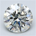 Diamante Natural 2.11 quilates, Redondo , Color K, claridad SI1 y certificado GIA