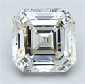 Diamante Natural 3.03 quilates, Asscher , Color J, claridad VVS1 y certificado GIA