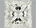 Natural Diamond 6.03 Carats, Princess with  Cut, K Color, IF Clarity and Certified by GIA