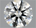 Natural Diamond 0.71 Carats, Round with Excellent Cut, J Color, SI1 Clarity and Certified by GIA