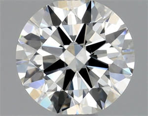 Picture of Natural Diamond 0.71 Carats, Round with Excellent Cut, J Color, SI1 Clarity and Certified by GIA