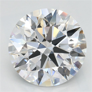 Picture of Lab Grown Diamond 3.06 Carats, Round with Ideal Cut, D Color, VVS1 Clarity and Certified by IGI