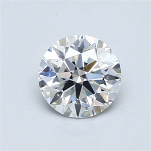 Foto Diamante Natural 0.80 quilates, Redondo , Color E, claridad SI1 y certificado GIA de