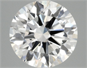 Del inventario de diamantes de laboratorio, 3.09 quilates, Redondo , Color G, claridad VS1 y certificado IGI