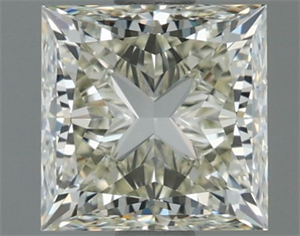 Picture of Natural Diamond 1.01 Carats, Princess with  Cut, K Color, VVS1 Clarity and Certified by IGI