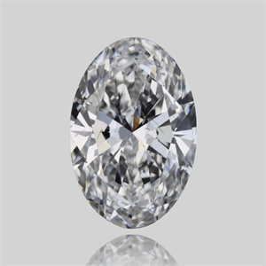 Picture of Natural Diamond 0.52 Carats, Oval with  Cut, D Color, SI1 Clarity and Certified by GIA