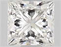 Natural Diamond 0.54 Carats, Princess with  Cut, G Color, VVS2 Clarity and Certified by GIA