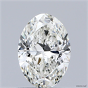 Diamante Natural 0.72 quilates, Ovalado , Color J, claridad VS1 y certificado GIA