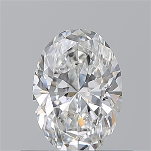 Picture of Natural Diamond 0.50 Carats, Oval with  Cut, F Color, VS2 Clarity and Certified by GIA