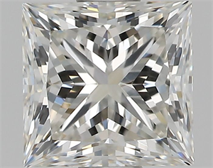 Picture of Natural Diamond 1.01 Carats, Princess with  Cut, J Color, VVS2 Clarity and Certified by GIA