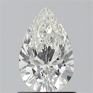 Picture of Natural Diamond 0.90 Carats, Pear with  Cut, G Color, VVS1 Clarity and Certified by GIA